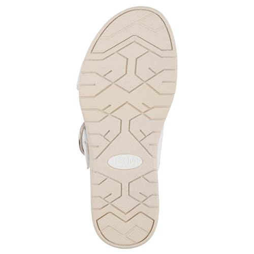 Sandalias acolchadas Fom Recovery Namaste en color blanco pulido suave talla 10 7