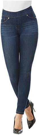 LUXE DENIM SLIMS Jeggings : Clothing 