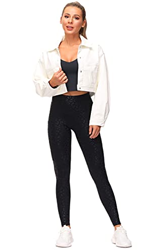 THE GYM PEOPLE Thick High Waist Yoga Pants with Pockets, Tummy Control Workout Running Yoga Leggings for Women - Image 5