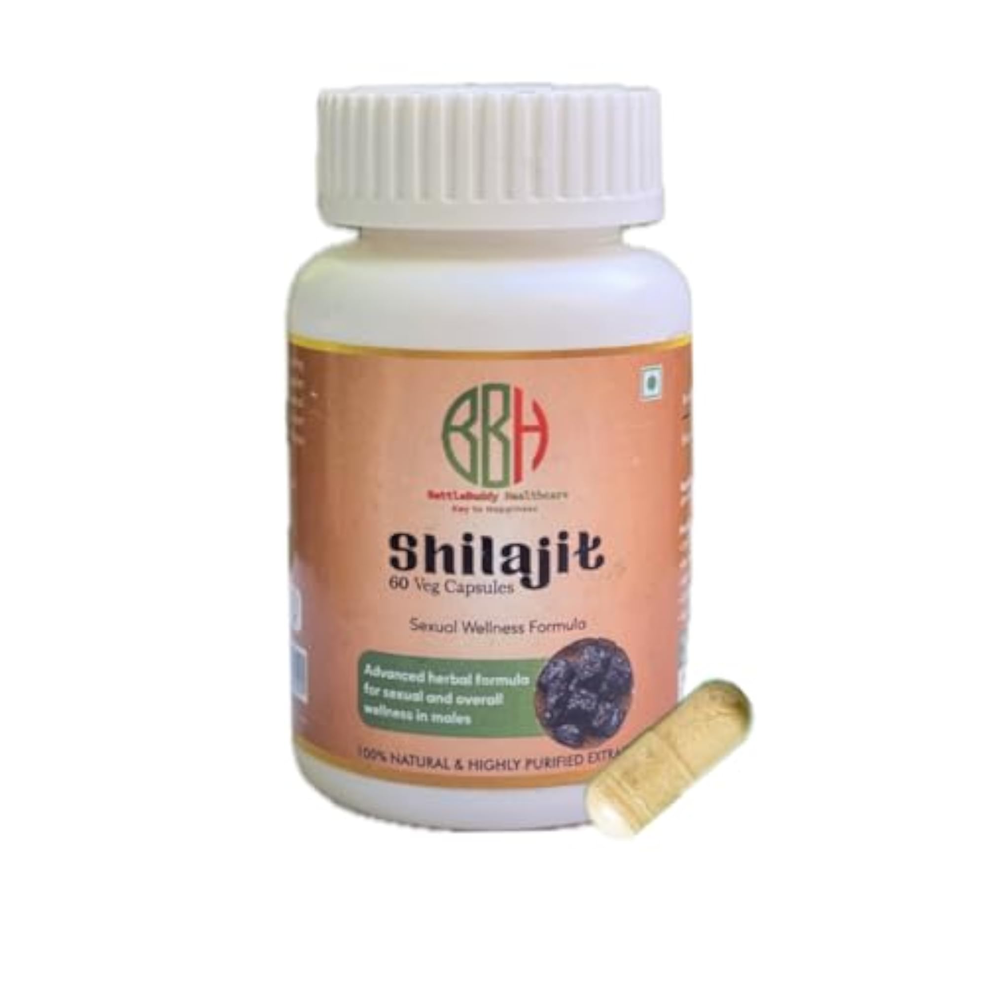 Moringa and Shilajit Capsules, Herbal Supplement Pack