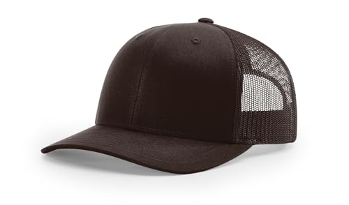 Image of Richardson 112 Trucker Hat - Premium Blank Baseball Cap, Adjustable Snapback Hat - Structured Six Panel Richardson Blank Hats
