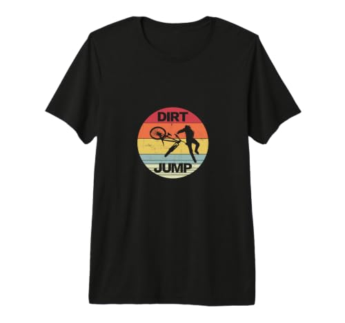 Dirt Jump Bike - Bicicleta de Salto Retro Camiseta Premium