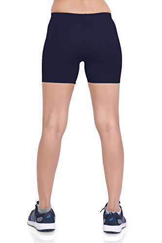 Image of Women's Solid Inner & Outer Wear Active Hot Shorts