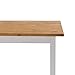 ZINUS Becky Farmhouse Wood Dining Table, Table Only White 45 in x 28 in x 29 in