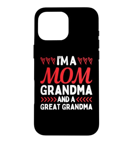 Great Grandma Art for Women Great Grandmother ��̓� �X�}�z�P�[�X iPhone 16 Pro Max �p