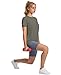 OFEEFAN Summer Tops for Women 2026 Trendy Yoga Crew Neck Tops Woman Loose Fit Workout Shirts Women Olive Green M