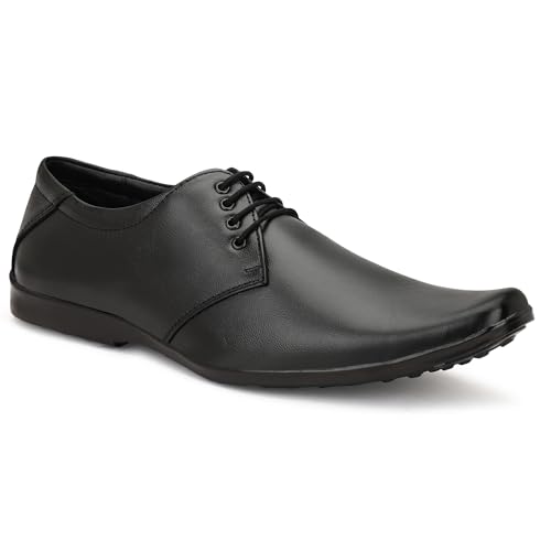 Leatherful Formal Lace-up Derby Shoes| Full Grain Leather | Offic...