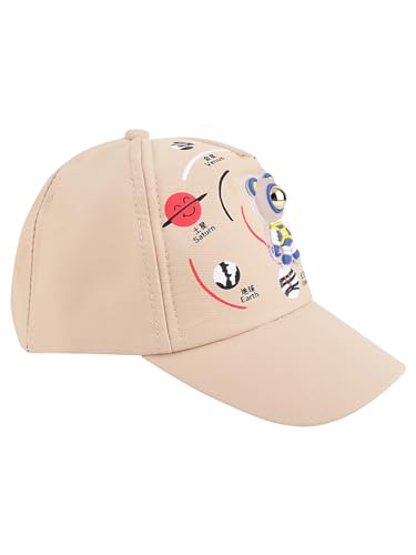 Image of PASSION PETALS Summer Dino Rockstar Baseball Cap for Kids Boys and Girls 2-4Years