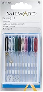 Milward Sewing Kit with Pre-Threaded Needles, Unbekannt, One Size
