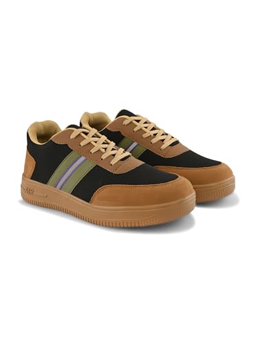 Image of Centrino Men's Sneakers | Cushioned Insole Comfortable Shoes | Trendy & Stylish Modern Sneakers | Durable Lightweight Sole Casual Walking Footwear (8184)