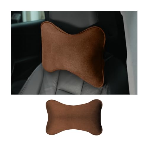 JNNJ Auto Nackenkissen Kopfstütze, Jahreszeiten Auto-Kopfstütze Für Autositz, Weichheit Auto Kopfstütze Kissen, Autositzkissen Kopfstützenkissen(Braun) JNNJ Auto Nackenkissen Kopfstütze, Jahreszeiten Auto-Kopfstütze Für Autositz, Weichheit Auto Kopfstütze Kissen, Autositzkissen Kopfstützenkissen(Braun)
