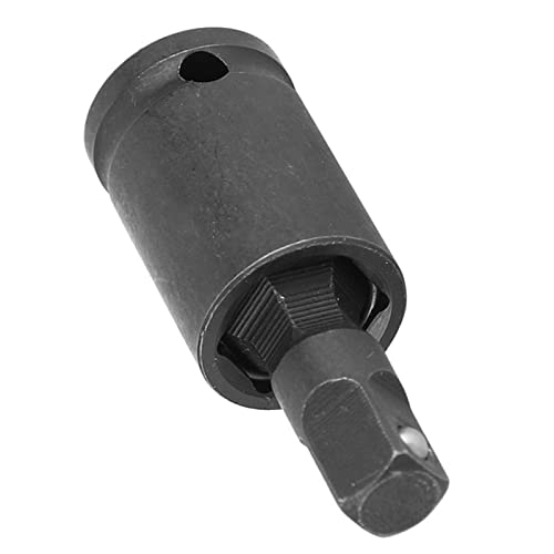 Yosoo Health Gear Adaptateur de clé à Air Connecteur de Joint Universel en Acier pour Outils électriques Pneumatiques Construction Cr Mo Traitée Thermiquement Conception épaissie Rotation Libre pour