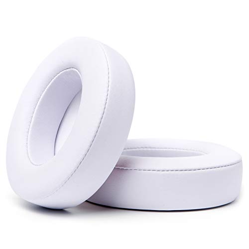 Image of WC Wicked Cushions Replacement Ear Pads for Beats Studio 2 & 3 (B0501, B0500) Wired & Wireless | Does NOT Fit Beats Solo | Softer PU Leather, Enhanced Foam & Stronger Adhesive | White