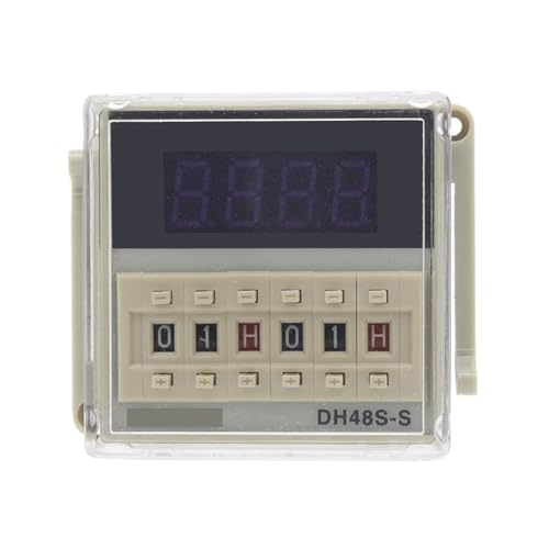 Relais temporisé programmable DH48S-S à cycle répété pour automatisme