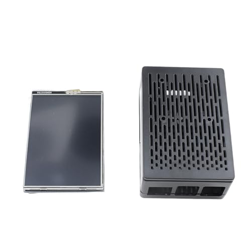 Carcasa de aluminio con pantalla nítida de 5 pulgadas ideal para escritorios y proyectos tecnológicos