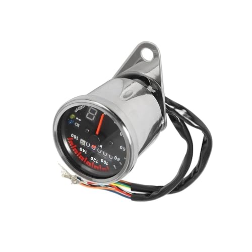 Tachymètre moto universel 12V idéal pour les virées en Café Racer