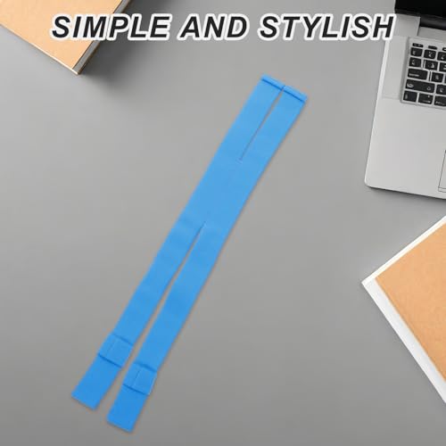 Correas elásticas de buceo azul claro de 32x2 mm con diadema ajustable para gafas de snorkel 5