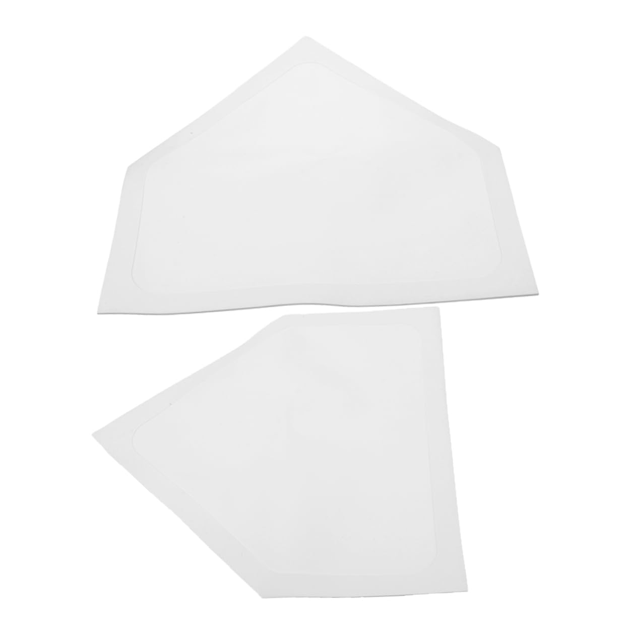 BESPORTBLE Baseball Pitching Aid 2pcs Home Plate Markers Flat Training Mats for Indoor/Outdoor Use