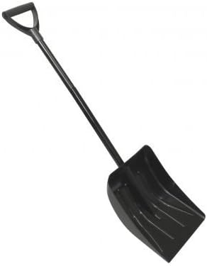 FOLDING SNOW SHOVEL 37'' ASSEMBLED SNAPS PUSH BUTTON. HEAVY DUTY SCOOP / HANDLE