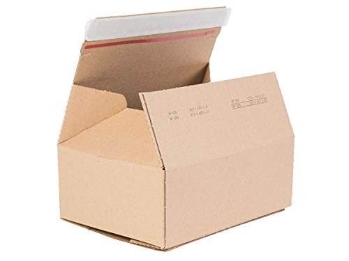 Boxmarket Smallfix SF390 | Carton de Demenagement | 25 Cartons d'Expédition | Marron (213x153x77) Cover
