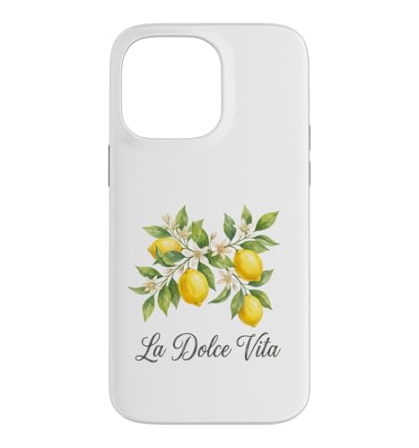 La Dolce Vita ������ �C�^���A�� �� �������`�F�b�� �A�}���t�B�C�� �X�}�z�P�[�X iPhone 14 Pro Max �p