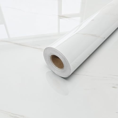 xupingjiti Selbstklebend Tapete Weißer Marmor Klebefolie Möbel Wandpapier Selbstklebende Wandaufkleber 40x300cm Dekorative Vinyl Möbelfolie Selbstklebende Folie für Möbel Küche Schrank Wasserdicht xupingjiti Selbstklebend Tapete Weißer Marmor Klebefolie Möbel Wandpapier Selbstklebende Wandaufkleber 40x300cm Dekorative Vinyl Möbelfolie Selbstklebende Folie für Möbel Küche Schrank Wasserdicht