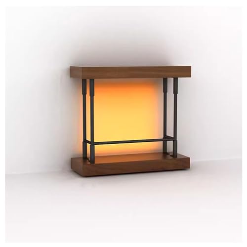 Soporte de vino modular de madera y metal miniatura 6