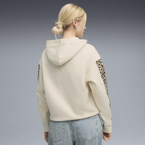 Hoodie confortà imprimé animal Essentials Femme - vue 4
