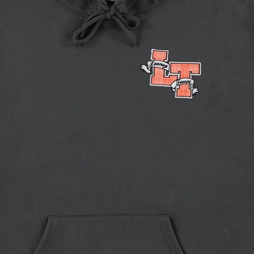 Looney Tunes Premium Men's Bugs Bunny Hoodie: Luxurious Plaid Patches and Intricate Embroidery4