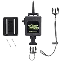 Gear Keeper Locking Large Scuba Dive Light & Camera Retractor - Scuba Gear with Heavy-Duty Snap Clip Mount & QC-II Split Ring Accessory - Scuba Diving Accessories - Made in USA