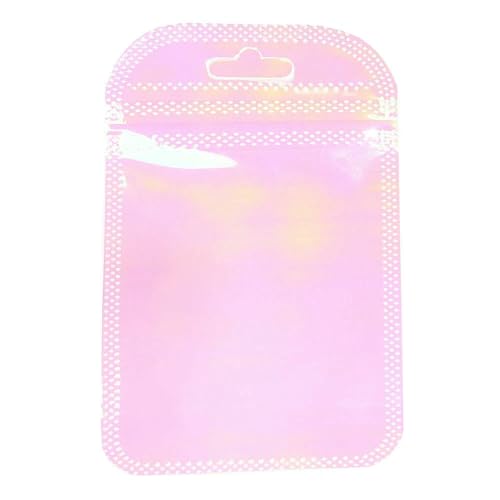 LIUBI Frascos Ziplock Reutilizables de Plástico Transparente para Adornos, Embalaje, Almacenamiento y Exhibición, 20/60/100 Piezas