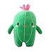 HUSHUI Juguete de Peluche de Cactus Bailando, Lindo Juguete de Peluche de Cactus, cojín de muñeca de Peluche, Almohada, Planta de Flores, muñeca de Cactus para fanáticos del Anime, niños