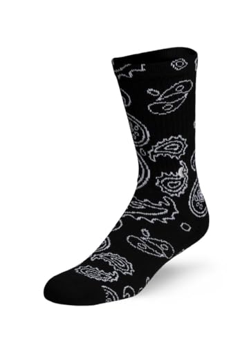 Ethika Men's Crew Sock | Paisley Nation