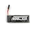 Produktbild 1 Stück Drohnenbatterie, 1s 4.35hv 300mah 80c Lipo Batterie, für Emax Nanohawk Tiny Whoop RC Drohne, RC Drohne Ersatzbatterie 4,35 HV 300 mAh