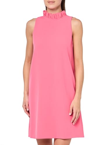 Robe décontractée Anne Klein sans manches col volanté coupe shift