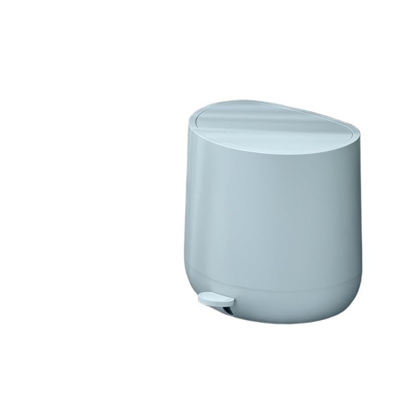 Miniatura 2 de Contenedor de basura Cubo De Basura De Plástico Con Pedal Abatible, Contenedor De Basura De 7l, Organizador De Cubo De Decoración para Baño, Cocina