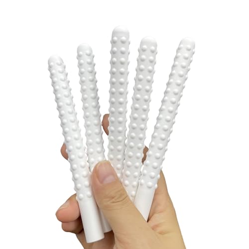 EBIEFLY 5x Drying Stick for Toys Water Absorption Dry Rod Desiccant Silicone Flesh Light Dryer Absorption Stick All-Purpose Cleaners Diatomite Reusable Reduce Rust (Graininess 5.5x0.47 Inches)