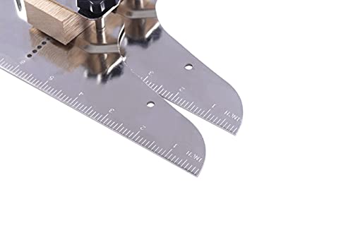 Genericbrands Tread Template, Stair Tread Template Set, Stair Tread Gauge And Shelf Layout Tool, Replacing Template Step Riser Splint, Both Tread Templates Are Printed 12 With Inch Rulers Nickel #TOP5