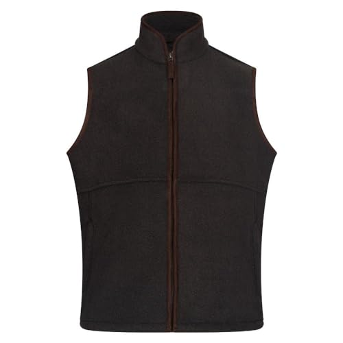 Chaleco polar Yeovil para hombre diseñado con acabados tradicionales de alta durabilidad