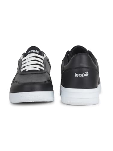 Image of Liberty Leap7x SNOOKIS-E Lacing Casual Sneakers for Men with EVA Sole | PVC Upper | Memory Foam Insole | Stylish & Comfortable | Breathable, Lightweight & Flexibility | Shock Absorption