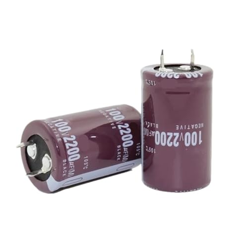 Condensateur 2200uF 100V radial durable en aluminium 12PCS