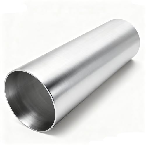 4 Inch (102mm) OD Straight 6061 Aluminum Intercooler Pipe Tubing Air Intake Tube High Class Brushed Treatment
