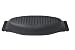 OfficeLogixShop - Lumbar Pad Support for Herman Miller Aeron Chair - Size B (Medium - Two dots on Back Lip) - Graphite Color