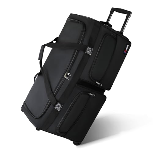 36'' Large Rolling Duffle Bag