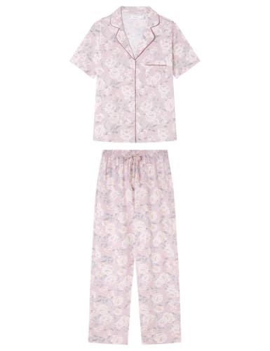 Women'secret Pijama Masculino Manga Corta Colección Daily Rose, Strawberry, XL para Mujer