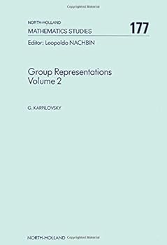 Hardcover Group Representations (Volume 2) Book