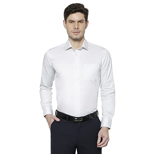 Image of Blackberrys Men's Cream Solid Shirts