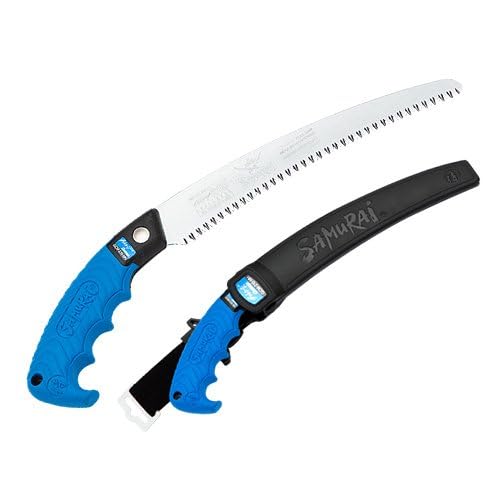SAMURAI Heavy Duty Smooth Garden Hand Pruning Saw GCM 150 MH With Sheath |Cutter| | Comfort Handle | Designed for Hand Use | Perfect for Trimming Trees, Pruning Tree Branch and More (Green) (B004BQT8B6) Amazon Price History, Amazon Price Tracker