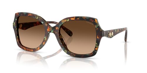 COACH Women's Hc8410u Rivet Universal Fit Butterfly Sunglasses2