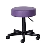 Pour les petits espaces : le tabouret pivotant à 360 degrés est léger et assez petit pour s'adapter à des endroits où d'autres types ne le feront pas, comme la cuisine.